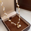 【法式八芒星珍珠项链&手链】甄选高品质施家珍珠，优雅不挑人提升气场，单戴叠戴都美到窒息，承包你的优雅与闪耀！（72小时发货） 商品缩略图7