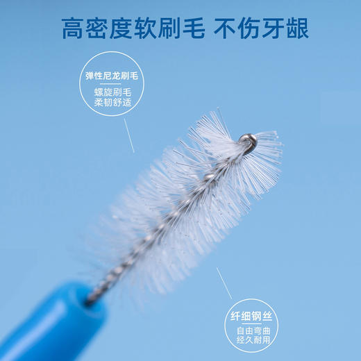 小鹿妈妈 L型进口牙缝刷极细牙间刷SSSS号*10支装 6970479747895 商品图2