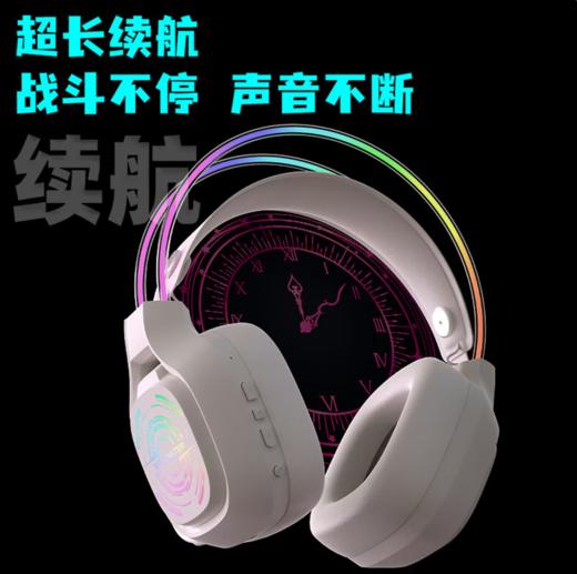 魔声（Monster）MQH09蓝牙耳机头戴式无线游戏电竞专业2.4无延迟ai降噪超长续航 商品图0