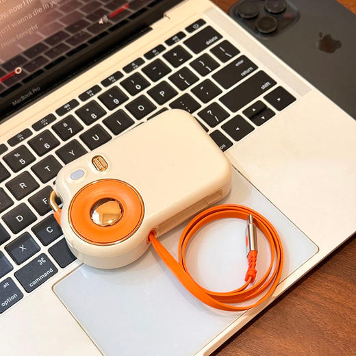 幻响i-mu 大眼睛伸缩线移动电源 自带抽拉线 小巧便携 S15 商品图7