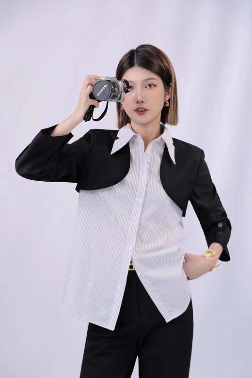 3BAG085123#假两件衬衫 商品图0