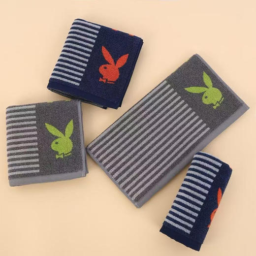 PLAYBOY花花公子 晨雾双条（礼盒装）74*34CM HM813-3 商品图4