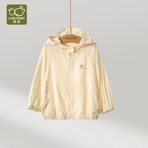 拉比童衣夏趣野防晒连帽外套j6LZAC102001 商品图7