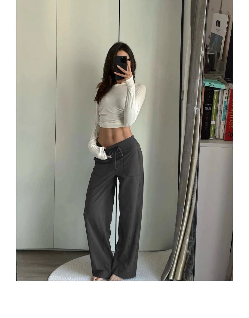 一店k （代工厂订单！）可以穿300天的人生裤子！给神裤鼻祖让位！我樶-爱的Throwback Still终于回归！经典Nulu™面料！超级软糯舒适！梨形身材狂喜！上身秒变大长腿！