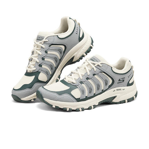 Skechers斯凯奇 女绑带户外鞋 180069-GYWG 商品图3