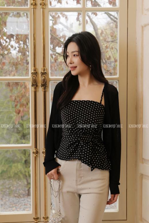 【门店同款】ENJOY夏季波点吊带两件套 171195210 商品图2