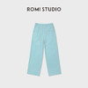 ROMI STUDIO"松弛随性"全棉高密高支纸感阔腿休闲裤 RWDSX62310 商品缩略图4
