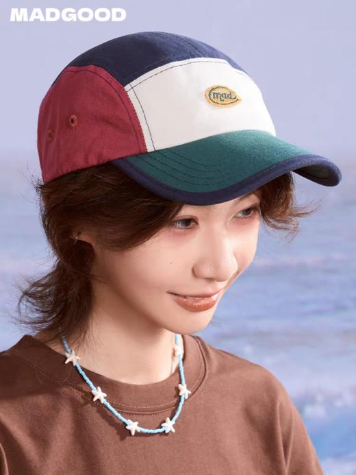 马得工地/MDGDMZ252302/撞色绣标五片帽 商品图0