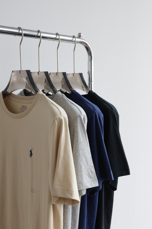 「一件穿四季的经典」R.L 纯色圆领T恤 TX614 商品图7