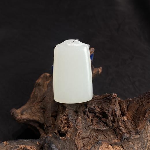 【快抱】于田产和田玉于田料羊脂白玉无事牌】出证书，发货1~5天，48小时鉴赏期 商品图0