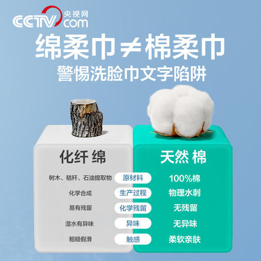 全棉时代 M码爆款棉柔巾3包 QM002 商品图2
