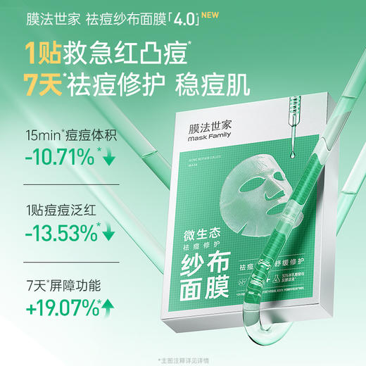 【余宇涵同款】膜法世家微生态祛痘修护纱布面膜 商品图1