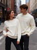 春季踏青必备！男女同款 CK jeans 男女情侣款纯色套头休闲圆领卫衣。 商品缩略图0
