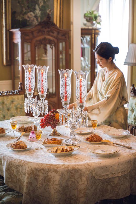独角鹿西洋古董20世纪法国著名水晶工坊巴卡拉出品Bamboo竹纹款两枝头烛台一对 商品图1