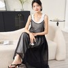 米思阳新款休闲网纱吊带连衣裙薄款外搭叠穿裙子女2354 商品缩略图2