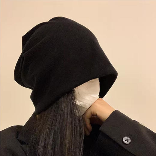 裁缝学苑AH138堆堆帽纸样女装帽头套月子帽显脸小针织帽子样板 商品图3