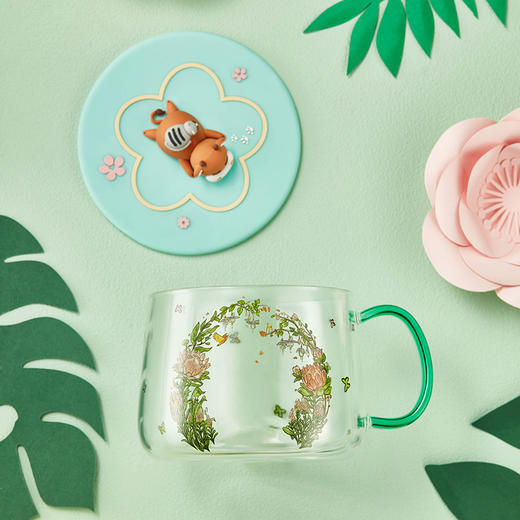 共禾京品 春田花花萌趣玻璃杯 ZFWACOM210001 商品图0