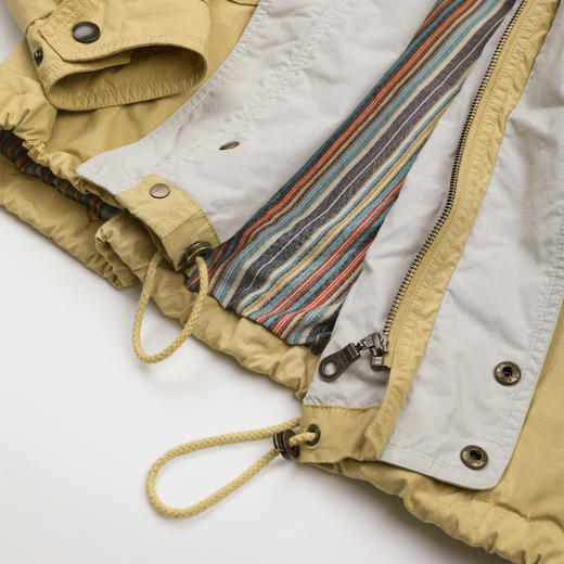 ROMI STUDIO“春日色彩”双染府绸做旧水洗翻领风衣外套 RWCSWY7318 商品图4