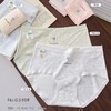 JHNY-6348#  【1条】中腰竹纤维彩纱舒适透气女士内裤10A纯棉抑菌底裆 商品缩略图0