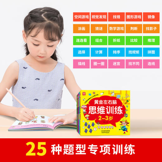 《黄金左右脑思维训练》 （全4册） 商品图4