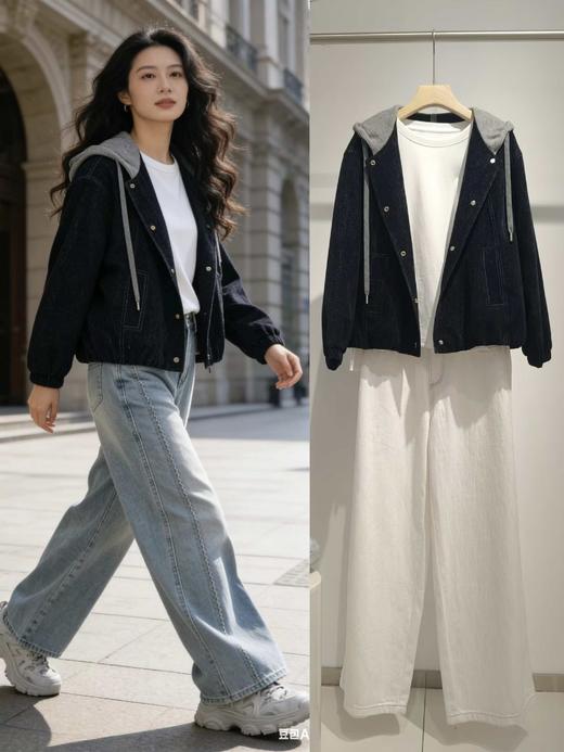 64W832春上新 短款连帽外套 商品图0