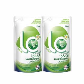 威露士 la有氧手洗洗衣液松木香500ml*2袋 W0SXM5002E