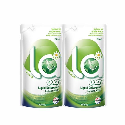 威露士 la有氧手洗洗衣液松木香500ml*2袋 W0SXM5002E 商品图0