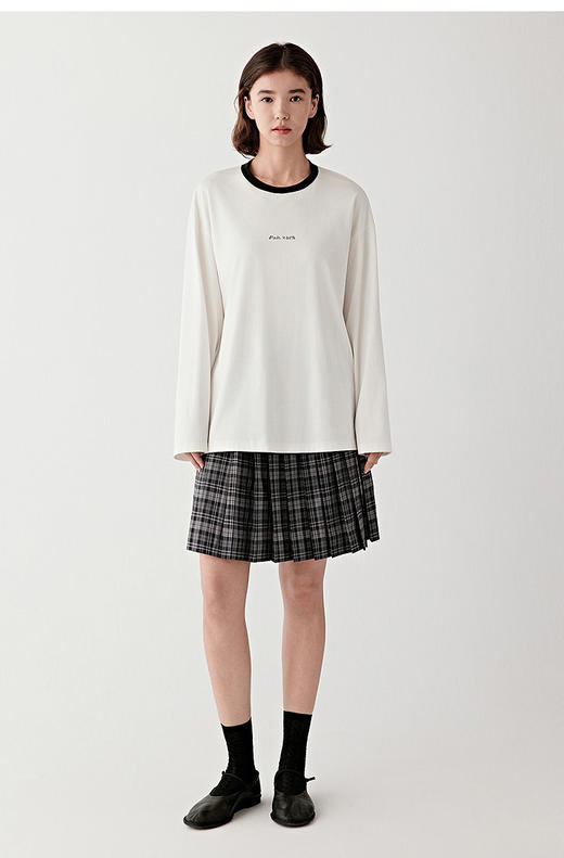 【高品质私服】【IC水柔棉针织布长袖T恤】柔软舒适  细腻光洁  质感垂坠G1698-CC【无标出货 介意慎拍】 商品图3