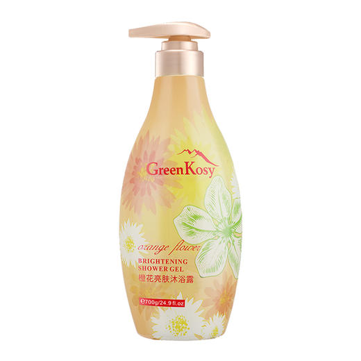 GreenKosy绿色溪谷 橙花亮肤沐浴露700g 2025-MY28 商品图0