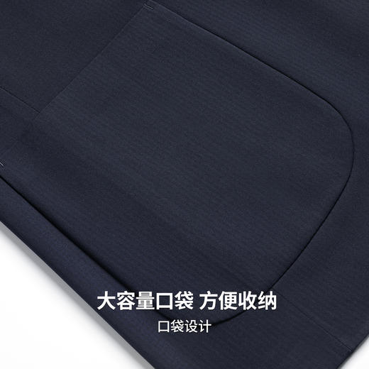 【不易变形】圣得西无缝休闲西装外套男2026新款春季商务修身上衣 商品图8