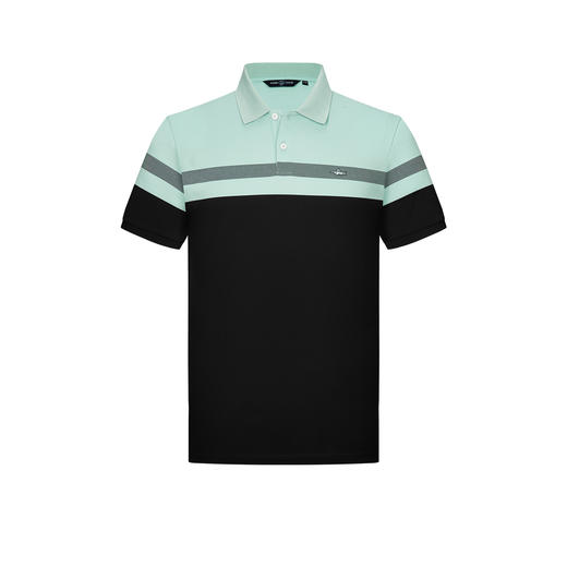 【莱赛尔】德鲨短袖翻领T恤男青年2026夏新款撞色休闲上衣POLO衫 商品图3