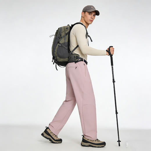 Schenvega情侣休闲软壳裤 户外舒适 出片 防污 防风 防水 抗皱 耐磨 商品图7