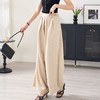 米思阳新款时尚气质宽松阔腿裤休闲显瘦薄款裤子女5T24BH2370 商品缩略图1