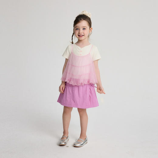 笛莎Deesha 2026年夏季新款小童女童短裤裤子 商品图2