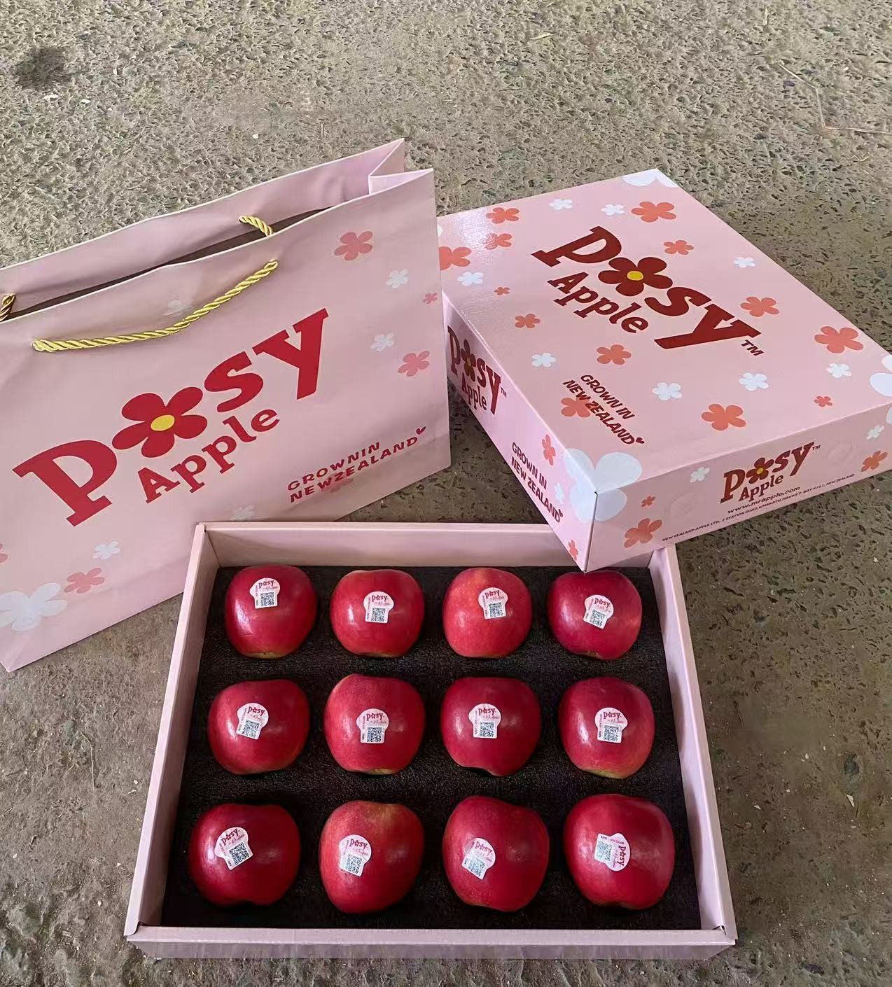 【进口】新西兰 小花 Posy苹果，被誉为新西兰最脆甜的苹果，实至名归！