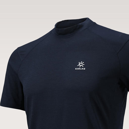 KAILAS凯乐石 XM1男款美丽诺羊毛高圆领T恤  KG2537197 商品图3