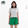 【2件9折】【ROOTS】女式花卉卷袖短版短袖T恤 商品缩略图1