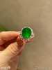 老坑帝王绿蛋面戒指【6240703】具体价格微信咨询 商品缩略图1