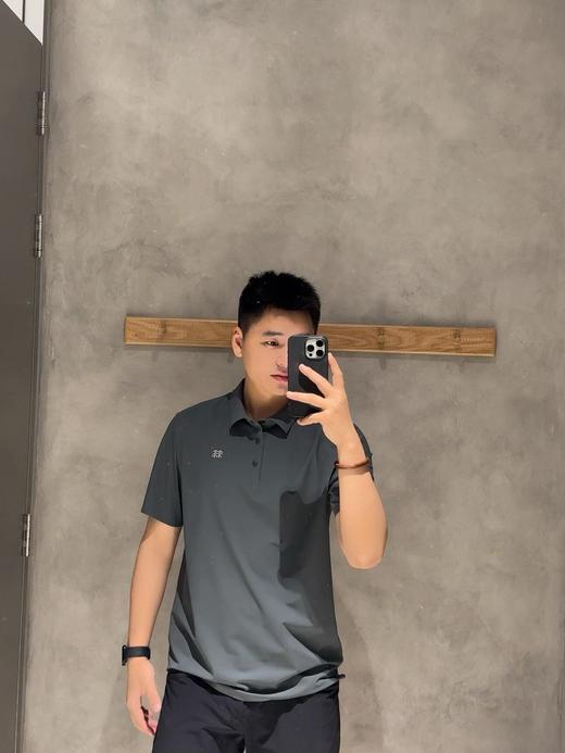 二店y 出口韩国面料， 重工全压胶，可LONG 男士短袖速干POLO衫 商品图13