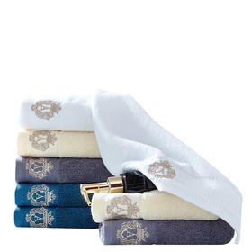 伊伊爱 奥斯丁毛巾一对礼盒装74*34cm MJ-9LH-005-2