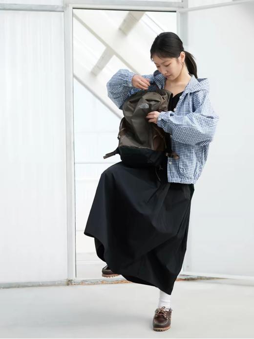 步履不停/6A23181C/色织格连帽短外套 商品图1