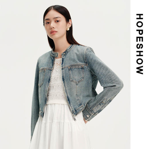 【春假专区】红袖HOPESHOW女装 蓝调牛仔89126060411 商品图0