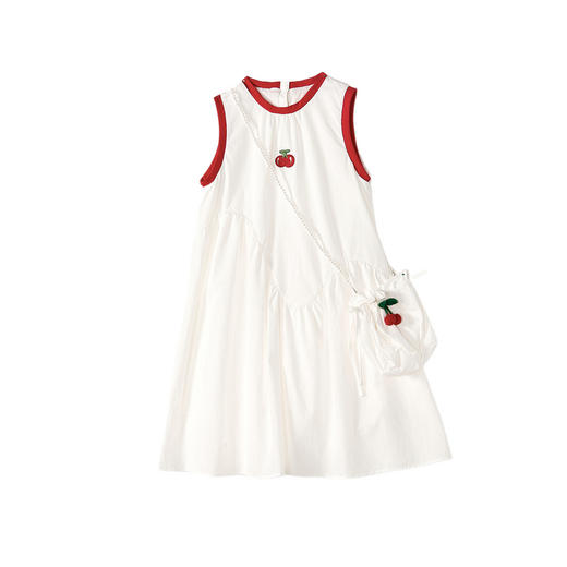 笛莎Deesha 2026年夏季新款中童女童F时尚出街连衣裙连衣裙 商品图4