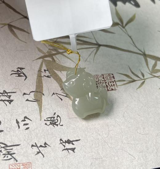 【快抱】【于田产和田玉于田料青白玉马上有钱】出证书，发货1~5天，48小时鉴赏期 商品图2