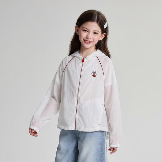 笛莎Deesha 2026年夏季新款中童女童防晒衣外套 商品图1