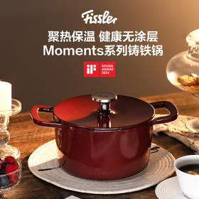 菲仕乐 Moments食光铸铁锅炖煲小汤锅家用慢炖锅