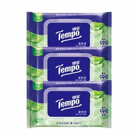 Tempo得宝 湿厕纸40片*3包(新旧款式随机) DJM040-03B