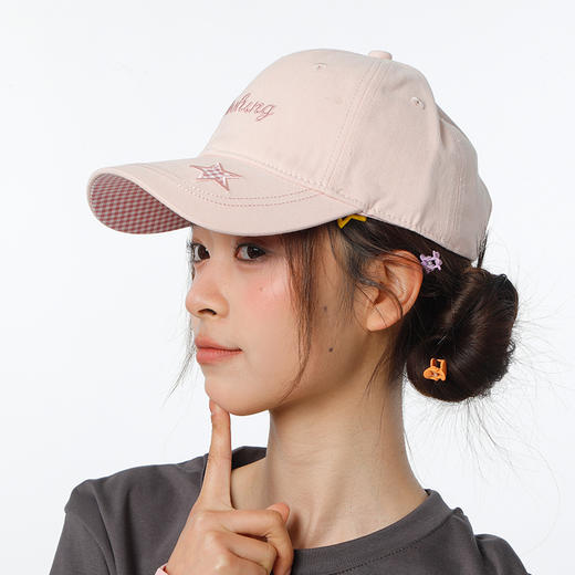 格纹星星棒球帽-纪念日百货门店同款169448901 商品图3