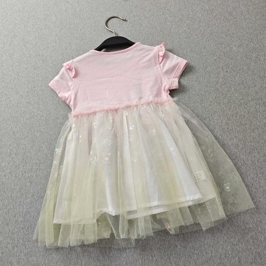 411-童圆领短袖连衣裙 商品图3