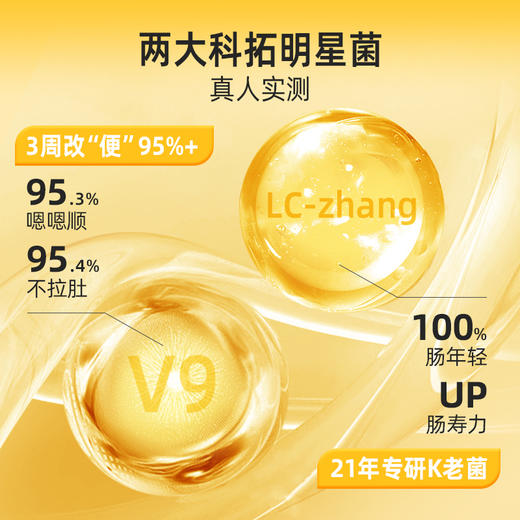 ⁶近效清仓79元10盒【吉布森肠寿菌】V9+干酪乳酪杆菌Zhang+植物乳植杆菌PM001，每袋600亿活菌，效期到26年8月，5条/盒【上市公司】SS06-QTT-JBS 商品图3